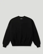 Generals Oversized Crewneck Jet Black