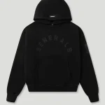 Generals Oversized Hoodie Jet Black