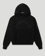 Generals Oversized Hoodie Jet Black