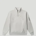 Generals Oversized Qtr Zip Nimbus Cloud