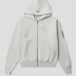 Generals Oversized Zip Hoodie Nimbus Cloud
