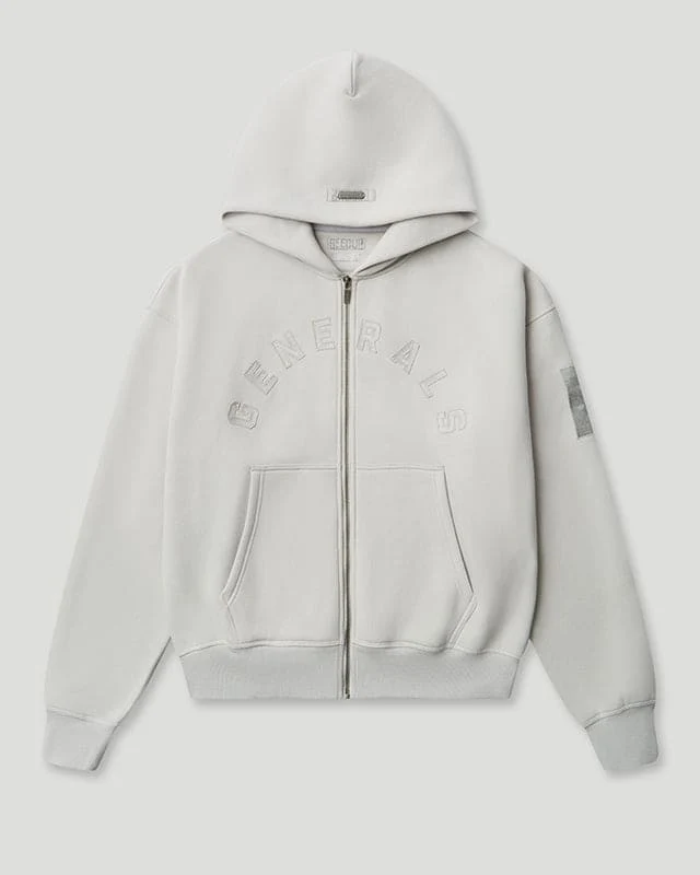 Generals Oversized Zip Hoodie Nimbus Cloud Generals Oversized Zip Hoodie Nimbus Cloud