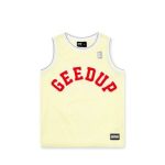Geedup College Logo B-Ball Jersey Cream