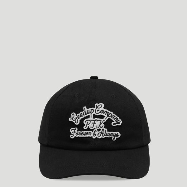 Geedup Company Hat Black/White