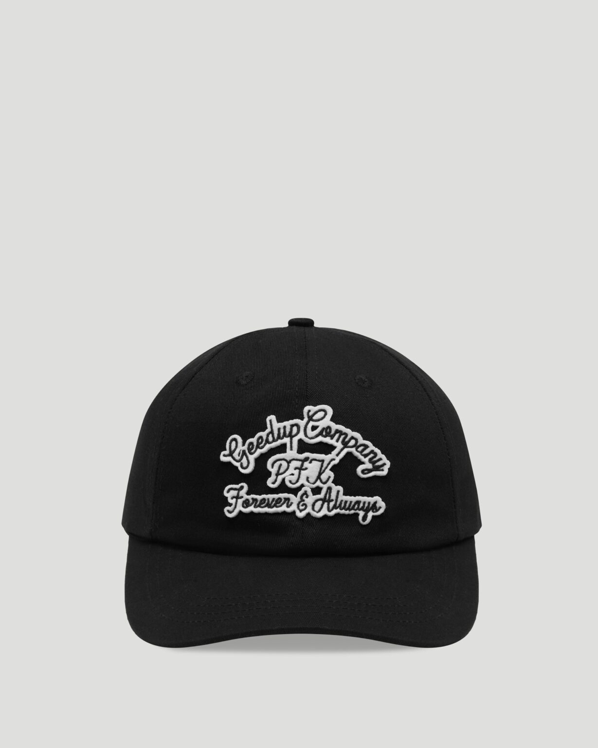 Geedup Company Hat Black White Geedup Company Hat Black/White