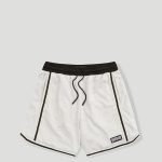 Geedup Emboss Mesh Shorts Stone Grey