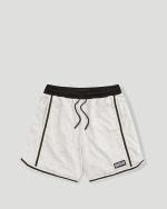 Geedup Emboss Mesh Shorts Stone Grey
