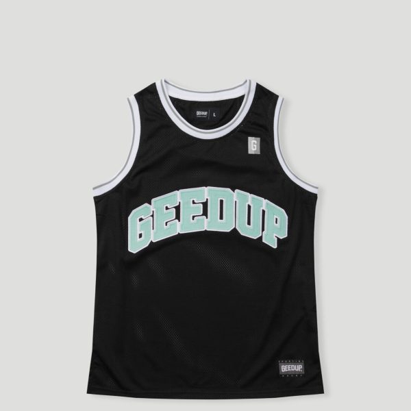 Geedup Team Logo B-Ball Jersey Black/Blue