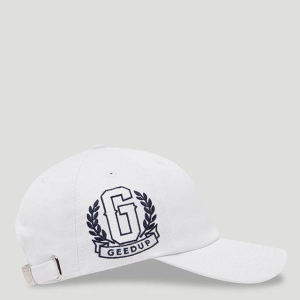 Geedup g Wreath Hat White/Navy